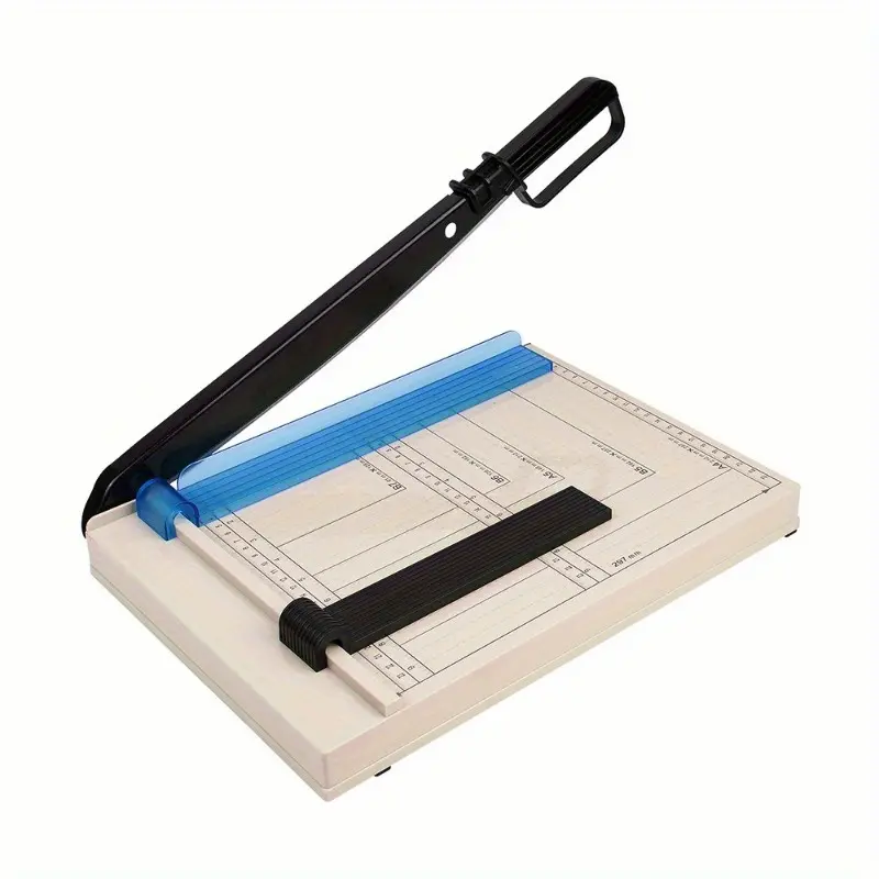 12"Large Size Guillotine Paper Cutter, Paper Trimmer 16 Sheets Capacity,Paper Cutting Board with Safety Guard, Perfect for Photos, Cardstock, Cardboard,Best Gifts for Thanksgiving and Christmas