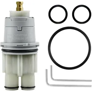 Compatible with Delta 13/14 Series Bath Tub Shower Faucet Single Handle Universal MultiChoice Rough-in Valve Monitor Cartridge Repair Assembly Plumbing Parts