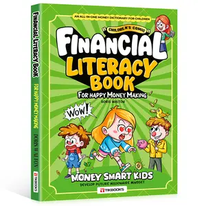 QJ-【TIKBOOKS】Children's Financial Intelligence Knowledge Book - Financial Thinking Cultivation Comic Version with insights for Young Learners