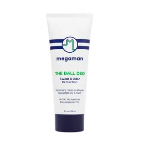Megaman Ball Deo | Men’s Ball Deodorant | Guards Against Sweat, Chafe, Odor, & Irritation | 3 fl oz