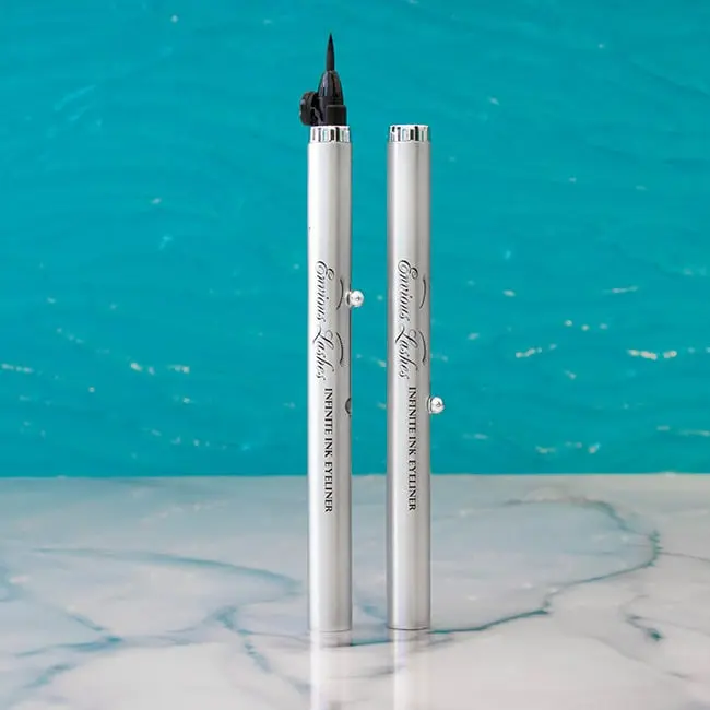 Envious Lashes Retractable Infinite Ink Eyeliner in Black Onyx - Water-resistant, Oil-free Formula Lipliner Makeup