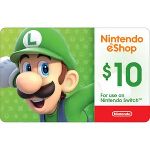 Nintendo eGift Card | Switch Games, DLC & eShop Credit Nintendo eGift Card | Switch Games, DLC & eShop Credit