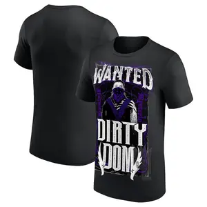 Men's Black Dominik Mysterio Dirty Dom T-Shirt Professional Wrestler Tee For Man and Woman Unisex T-Shirt, Hoodie, Sweatshirt Menswear Fitted Sweatshirt, Hoodie, Comfort Colors
