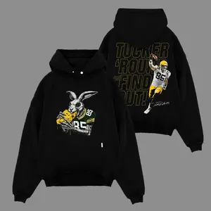 Tucker Kraft 85 Graphic Premium Cotton Hoodie Sweatshirt T-Shirt For Cheeseheads, Packers Football Fans Apparel, Football Streetwear Tee, Gift For Football Fan Graphic Tee