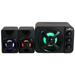 beFree Sound Color LED 2.1 Gaming Speaker Syste m
