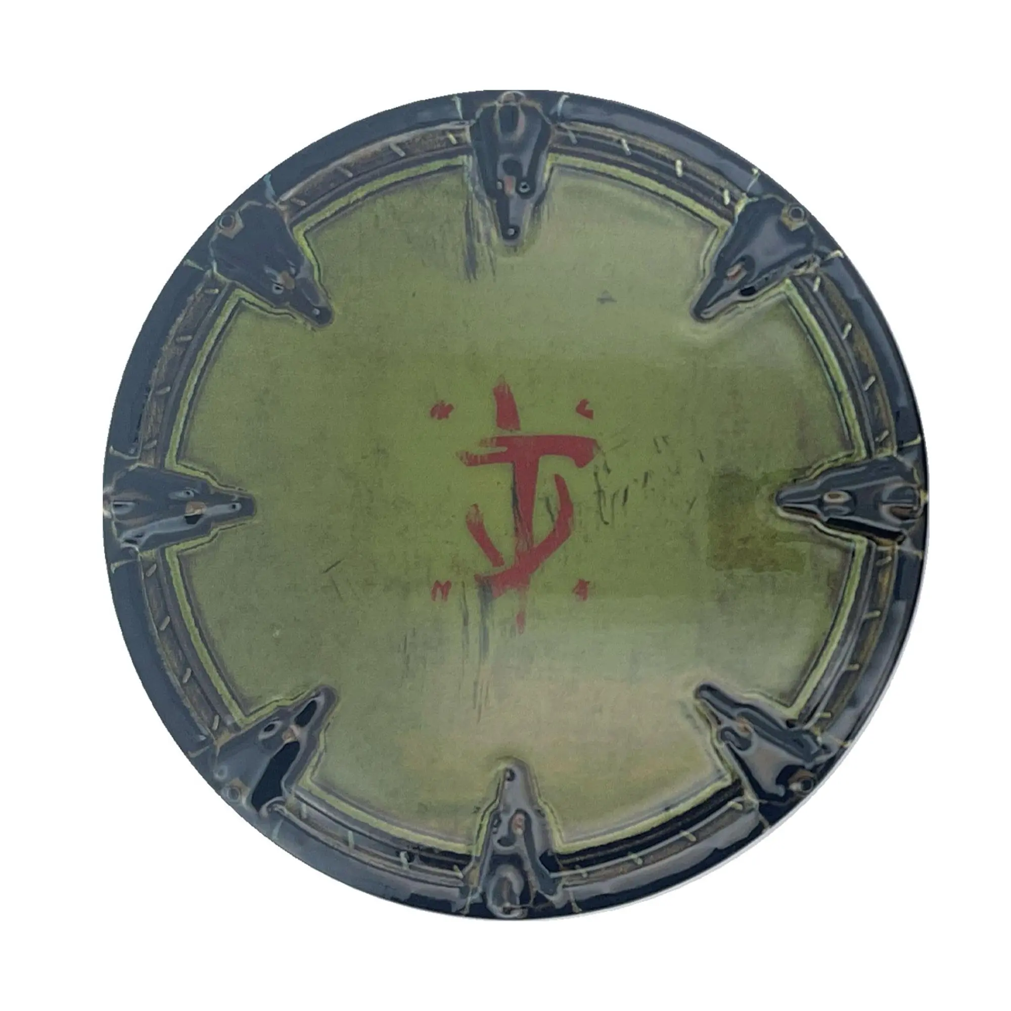 Doom: The Dark Ages Metal Saw Shield Limited Edition Metal Medallion