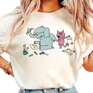 Elephant And Piggie T-shirt, Good Day To Read Tee Funny Piggie Elephant Pigeons Sweatshirt, Children Books Hoodie, Book Lover Gift