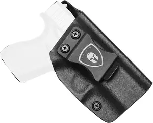 Left Hand WARRIORLAND IWB KYDEX Holster Fit Glock 43/Glock 43X, Not Fit G43X MOS