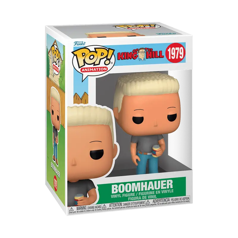 Funko Pop! King of the Hill - Boomhauer #1979 Collectible Pop Vinyl Figure