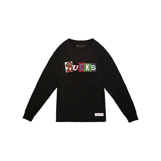 Bucks In Six x Mitchell & Ness Eras Milwaukee Bucks Long Sleeve T-Shirt