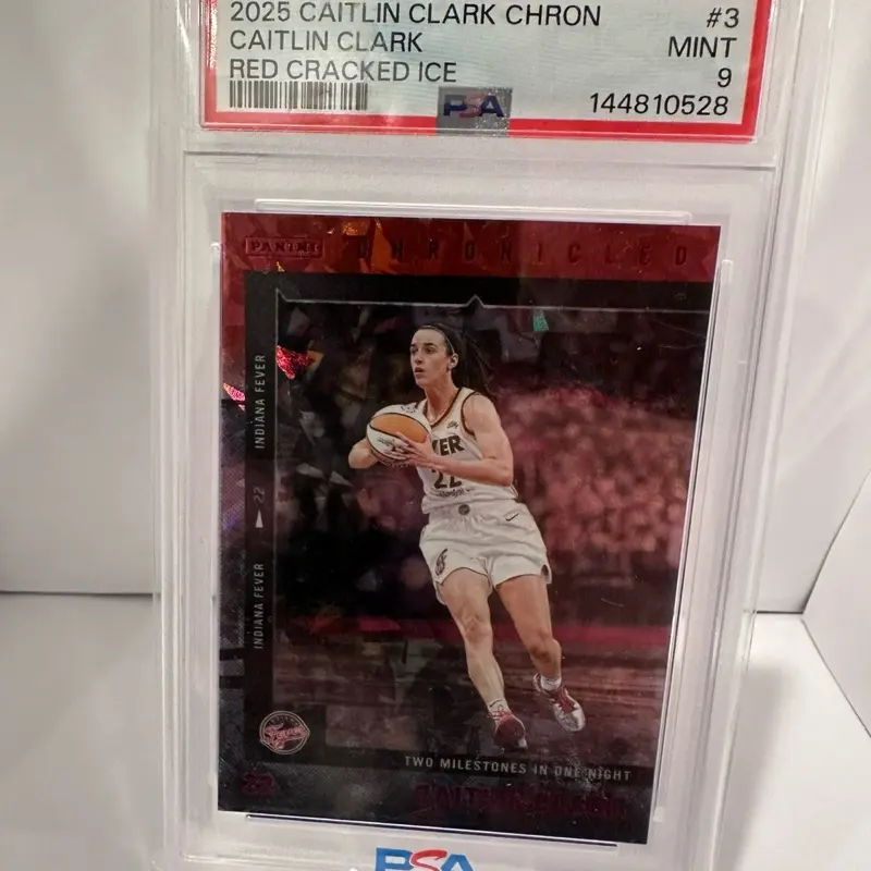 Caitlin Clark Graded PSA 9 Sports Trading Card