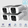2-Megapixel Solar Motion Sensor Surveillance Camera, Wireless Outdoor Home Security Camera System - 2-Way Talk, WIFI6, Continuous Solar Power, 2.4GHz/5GHz WiFi, Cloud Sync, IP65 Water Proof, TF Support, App Control, Burglary Protection