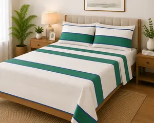 Premium Cotton Blend - Printed Bed Sheet Set
