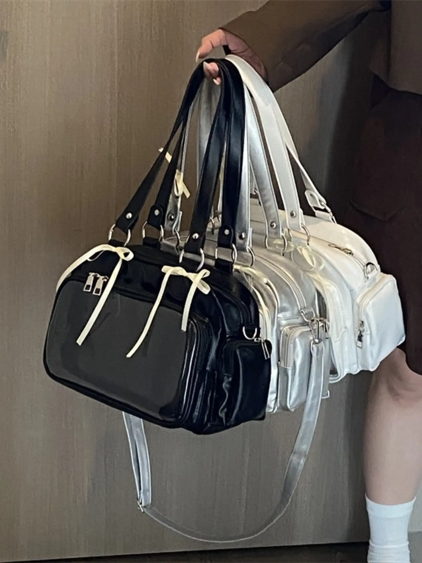 Cute Fashionable Handbag Bowling Crossbody Shoulder Bag, Casual Commuter Bag, Trendy Commuting Bag, Suitable for Daily Casual and Business Travel, Women's Dedicated Bag, Cross Body Bags