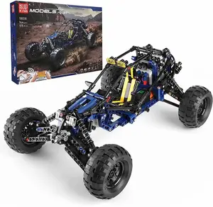 Mould King 18018 Lightning Climbing Sport Car Remote Control Off Road Vehicle Building Block Adult Kid Toy 515 Pcs Monster Truck summerwins