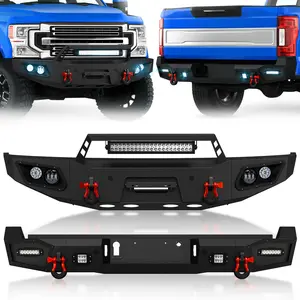 【EYOUHZ】Body Armor Bumpers​ for Ford F250 F350 F450 Front & Rear Bumpers Compatible with 2017-2022 4th Gen