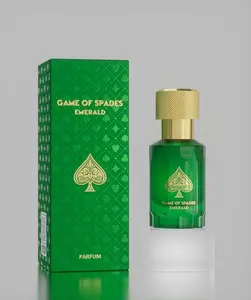 GAME OF SPADES Emerald Unisex Fragrance Perfumes, 10ML, with Ginger Notes, Aromatic Scents, Captivating Scent, Distinctive Fragrance