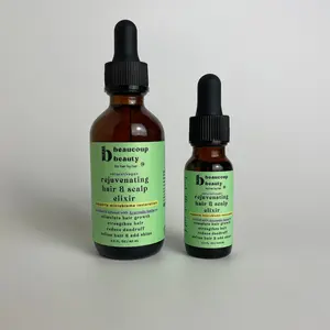 Beaucoup Beauty's Home and Travel Bundle:  all-Natural, hair growth Oil, hair regrowth, microbiome-friendly, microbiome Haircare, alma Oil, rosemary Oil, aloe vera, hair growth, hair Oil for hair growth, Ayurvedic herbs for hair growth, Ayurvedic herbs