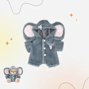 TEDDY HUGGY Plush Bear Outfits for 12-inch Dolls - Adorable Teddybear Clothing for a New Look - Easy to Use & Perfect Gift Idea