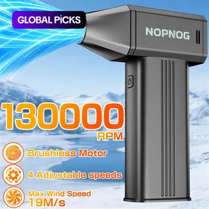 Keyboard & Car Snow Cleaner - 130000RPM Turbo Blower 4 Gears Type-C Charging Cordless Blower #GLOBAL PICKS