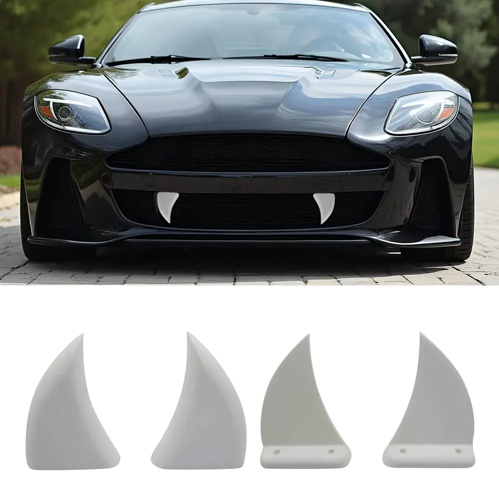 4pcs Halloween Car Funny Fang Vampire Tooth Decor, Universal Car Decoration Gift, Automotive Decor Accessories, Fun Car Accessory for Halloween Season