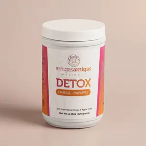 AMIGAS AMIGAS WELLNESS ORANGE PINEAPPLE DETOX Healthcare Fiber Vitamin Dietary
