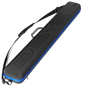 Casemaster Parallax Pro Billiard Cue Case (Pool Stick Case) | Blue