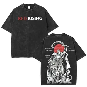 valentine shirts Red Rising Darrow of Lykos TShirt, Rise for Mars Design, Dystopian Sci-Fi Fan Apparel, Unisex Booktok Gift Clothes Y0S