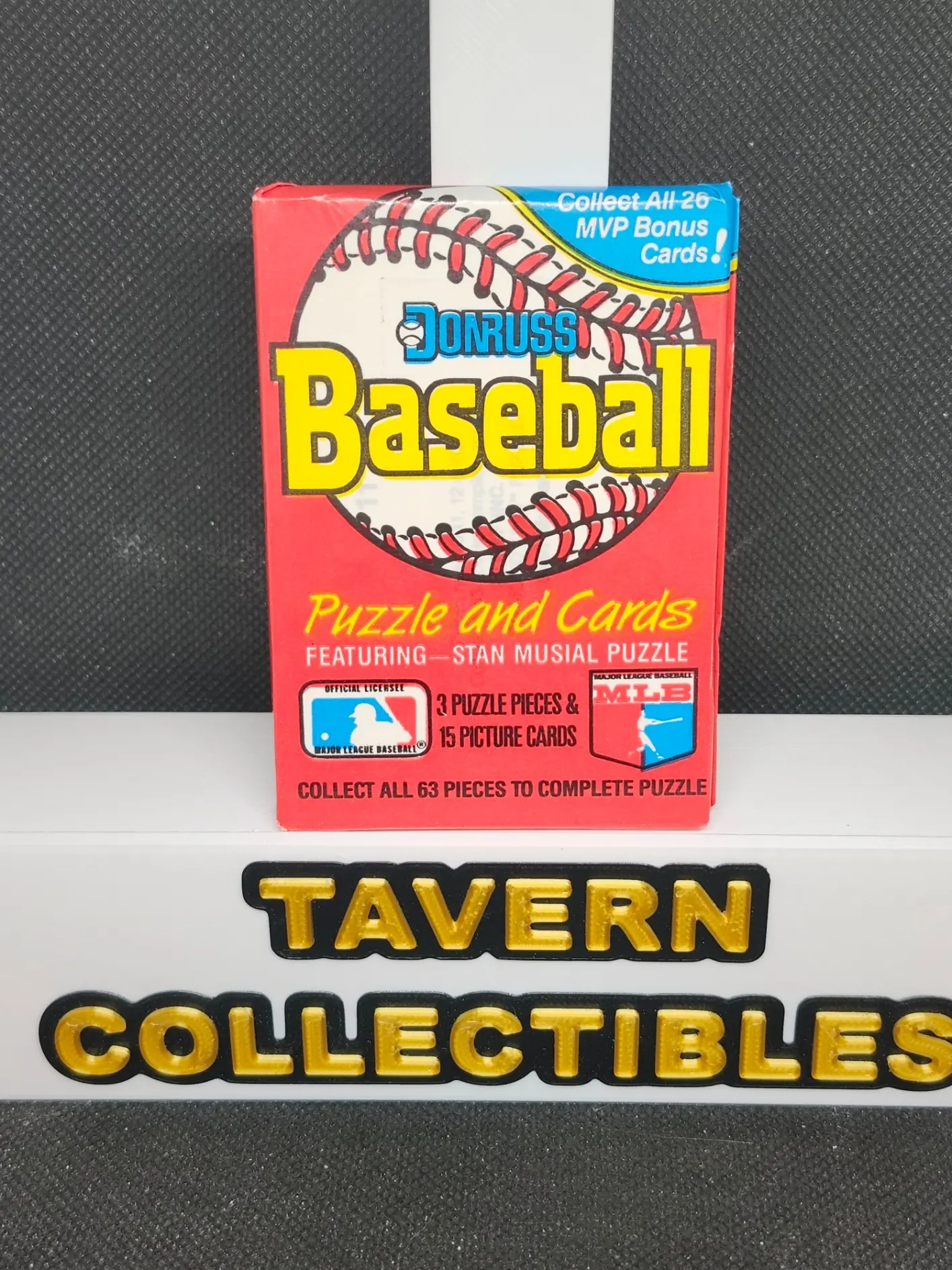 1988 Donruss Sealed Baseball Sports Trading Card Pack, Collectible Trading Card Accessory