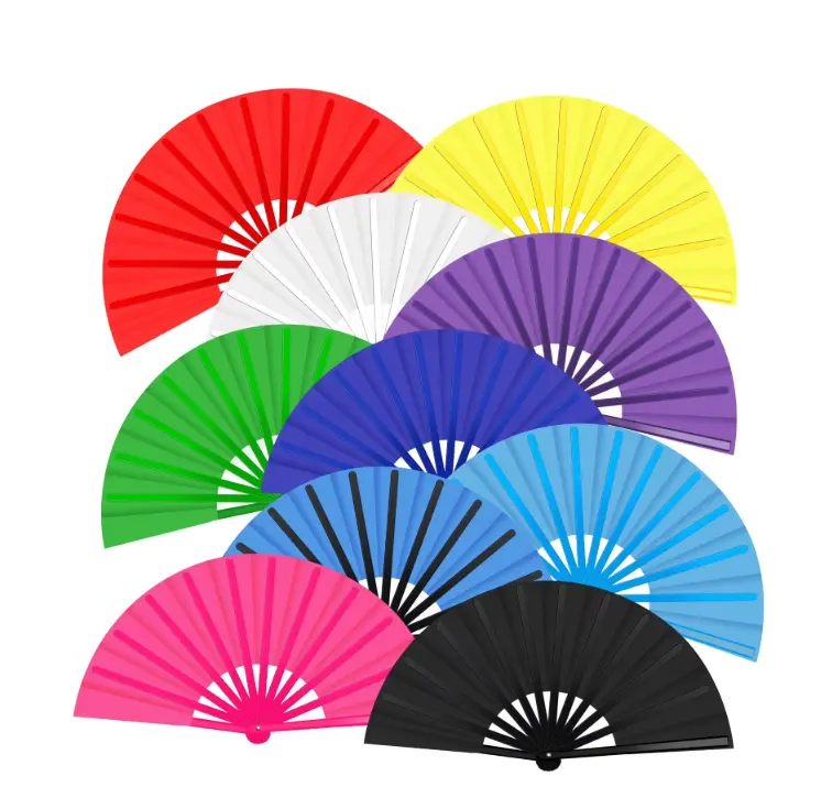 Boots On The Ground Handheld Fan Solid Colors