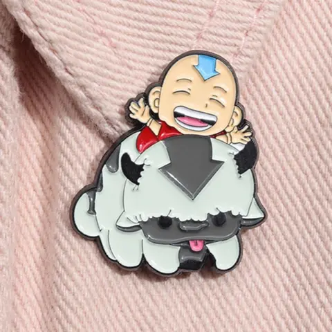 Cute Cartoon Design Brooch, Fashion Brooch for Women & Men, Enamel Lapel Pins Suitable for Backpacks, Jeans, Scarves, Hats Decoration, Durable Metal Pins, Alloy Brooch Pin