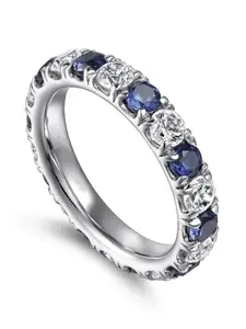 Rhinestone Decorated Fashion Zircon Ring, Exquisite Trendy All-match Engagement Wedding Promise Ring, Fashion Jewelry for Party, Daily Clothing Decor Accessories, Fashion Engagement Rings