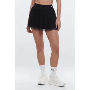 ProStretch™ 2″ Pocket Pleated Skort - Black