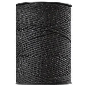 VEVOR Electric Fence Wire,  1000Ft 305M Portable Polywire, 1/4" Diameter 2 Copper Strands for Reliable Conductivity and Rust Resistance, Fencing Rope Line for Horse, Cattle, Livestock