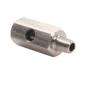 Car modification accessories: oil pressure sensor connector, stainless steel turbocharger connector
