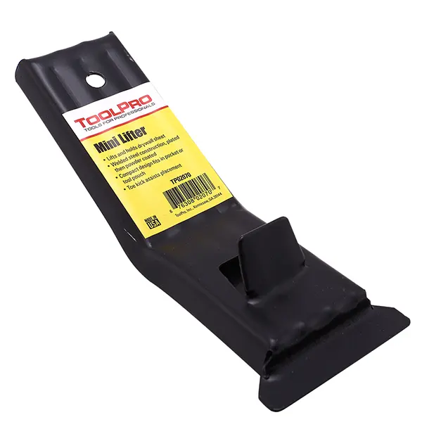 ToolPro Drywall Panel Lifter (TP02070) - Heavy-Duty Portable Construction Hand Tool for Drywall Installation, Easily Fits Into Pockets and Pouches, Home Improvement Essential