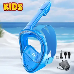 Children's Anti-fog Diving Mask, Silicone Diving Goggles, Swimming Diving Accessories, Outdoor, Sport, Snorkeling Gear
