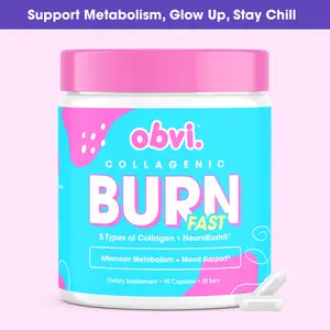 Obvi Collagen Burn Fast , Strengthens Hair, Skin and Nails, 30 Servings