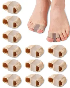Gel Toe Separators & Bunion Corrector for Women & Men - Adjustable 2-Loop Design for Overlapping Toes Hammer Toe Relief and Toe Straightening