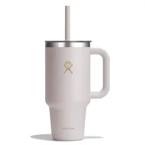 Hydro Flask 32fl oz Travel Tumbler Clear Lid - Ivory Hydro Flask 32fl oz Travel Tumbler Clear Lid - Ivory