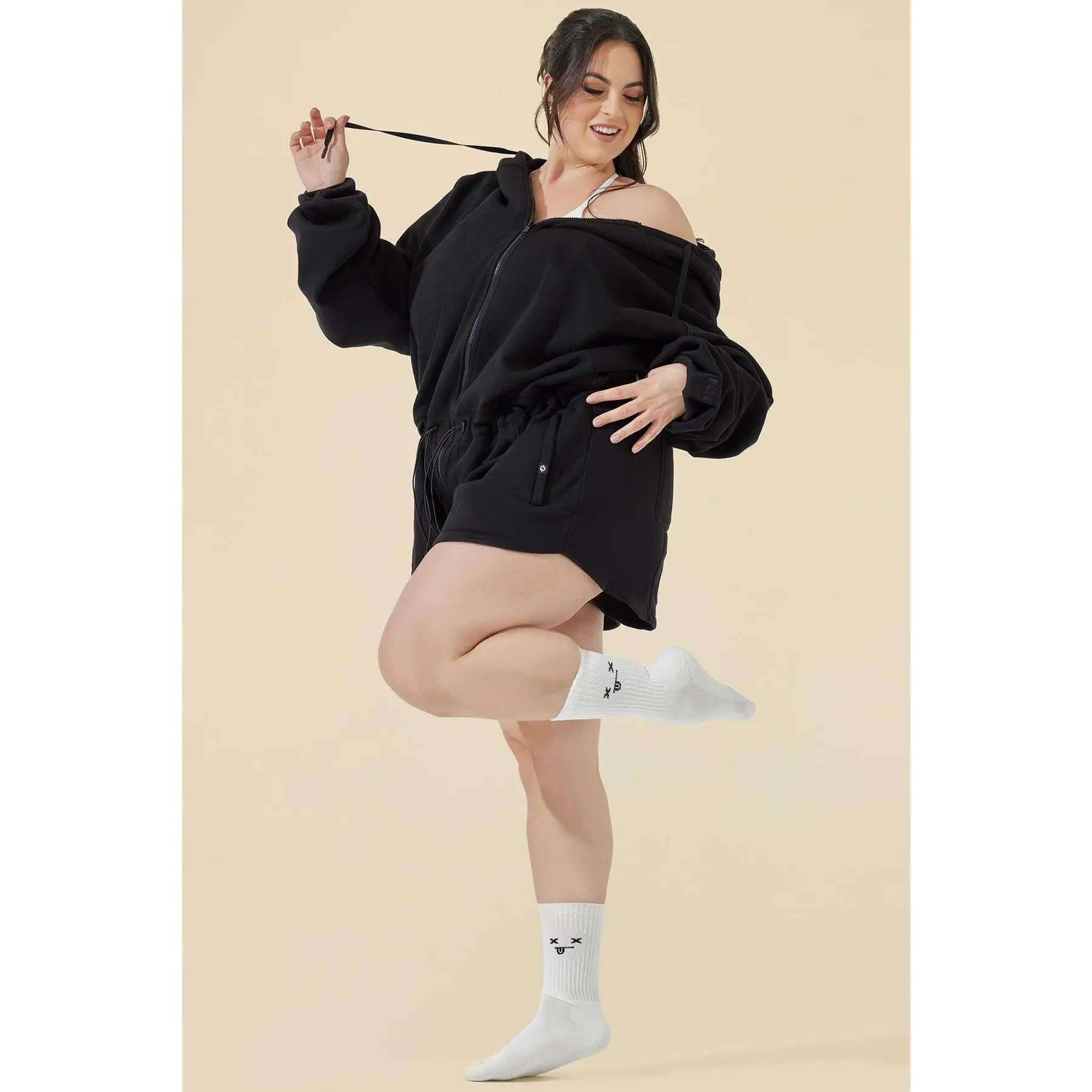 Cloud Romper - Black