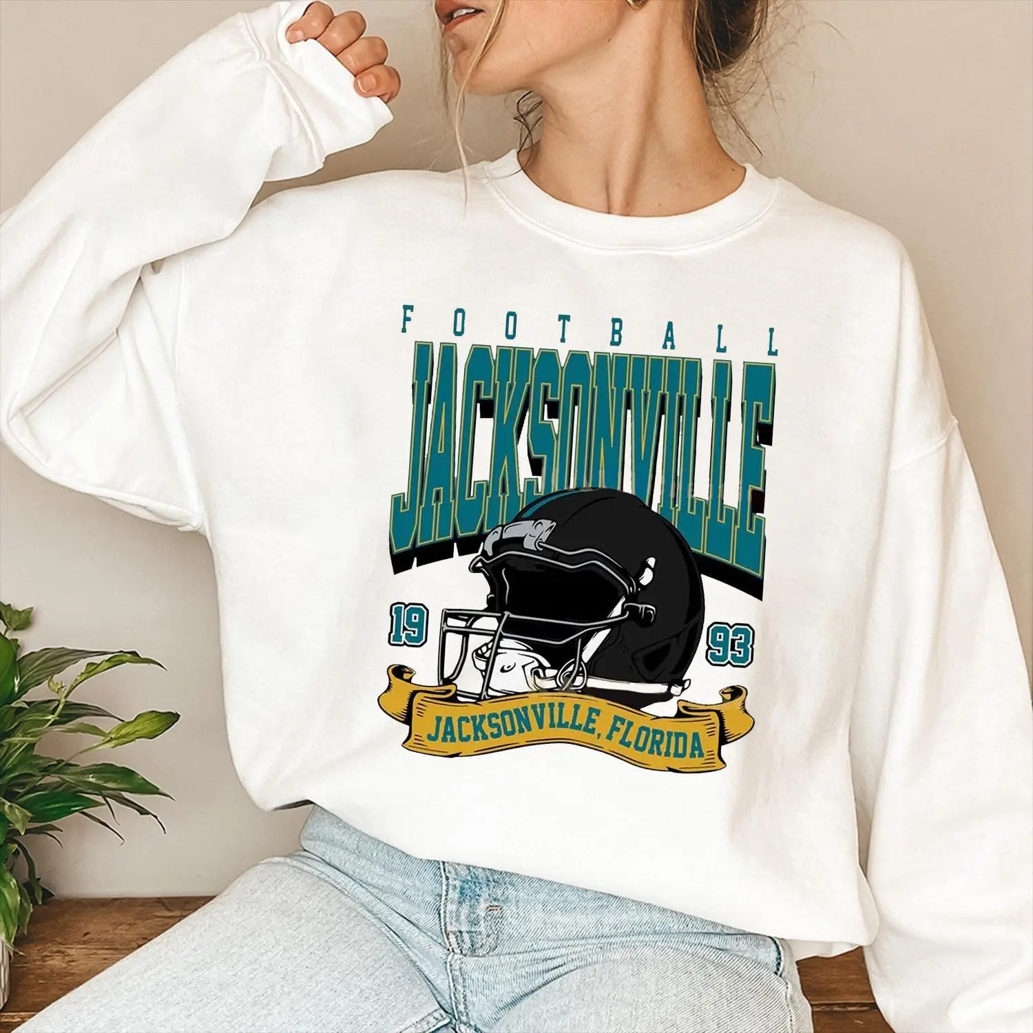 Women's Solid Loose Fit Hoodie, 90s Retro Pure Cotton Long Sleeve Pullover with a Casual Sport Graphic, Breathable