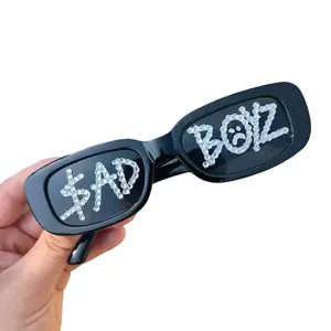 $AD BOYZ Rhinestone Sunglasses, Junior H