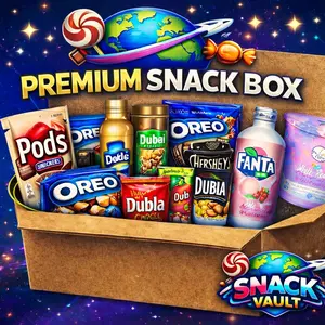 Snack Vault Premium Box Set - 12 Full-Size Exotic Treats, No Fillers, Snack Box Set