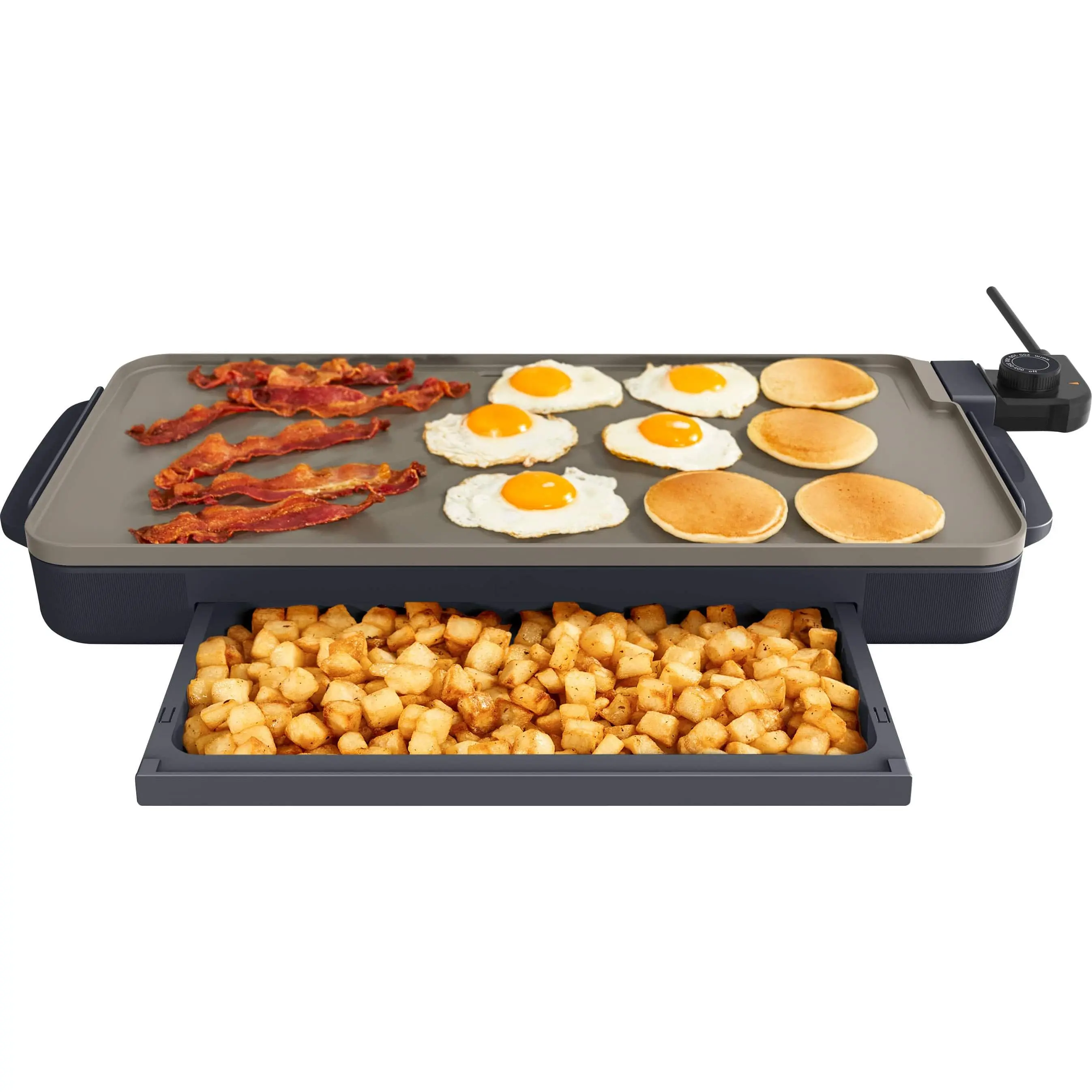 10 x 20 Electric Griddle with Warming Tray