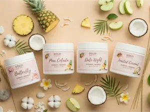 Whipped Body Butter With Vitamin E Oil – Soft, Glowing Skin (Non-Greasy Moisturizer) - Solei Essentials