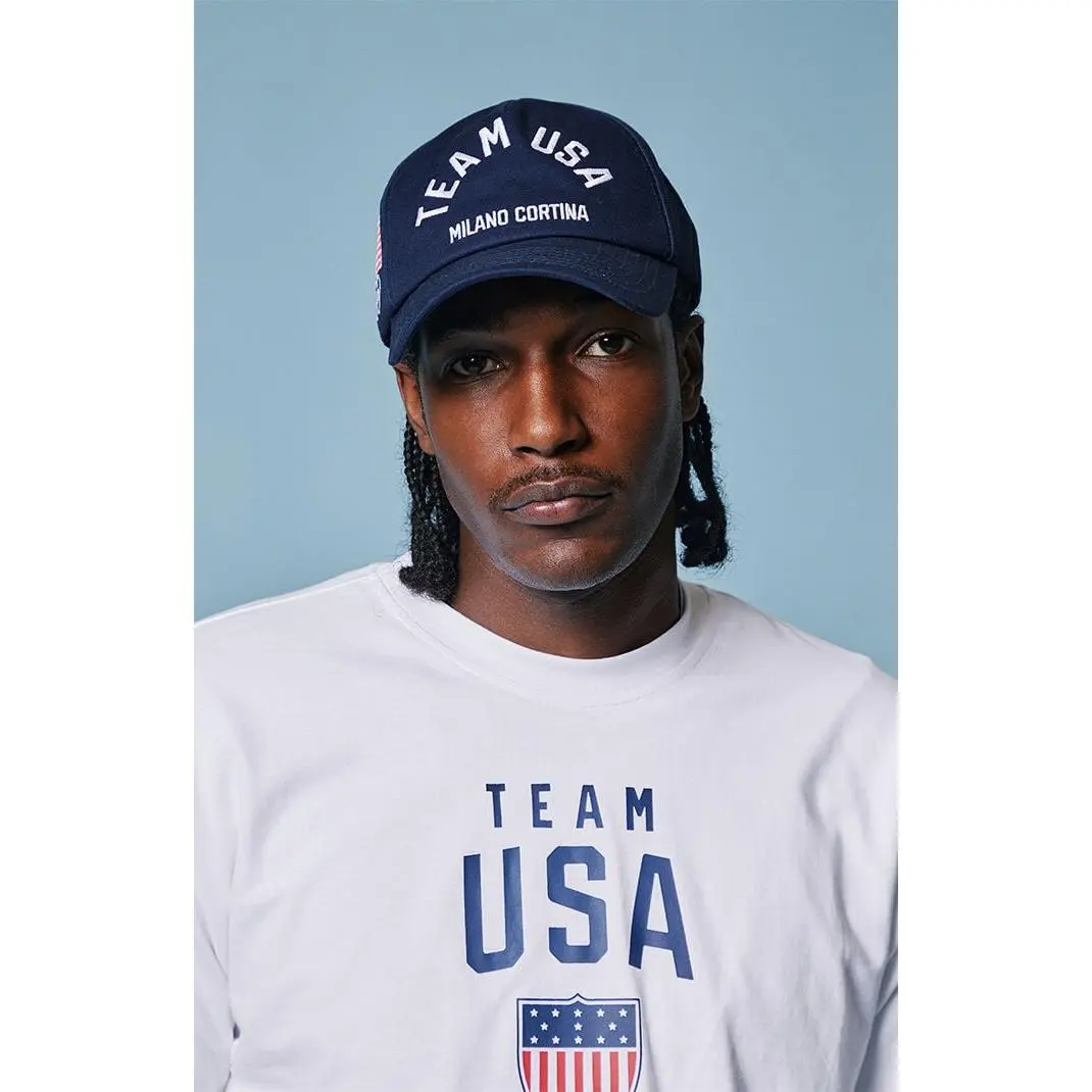 Olympics Men's Milano Cortina Team USA Snapback Hat