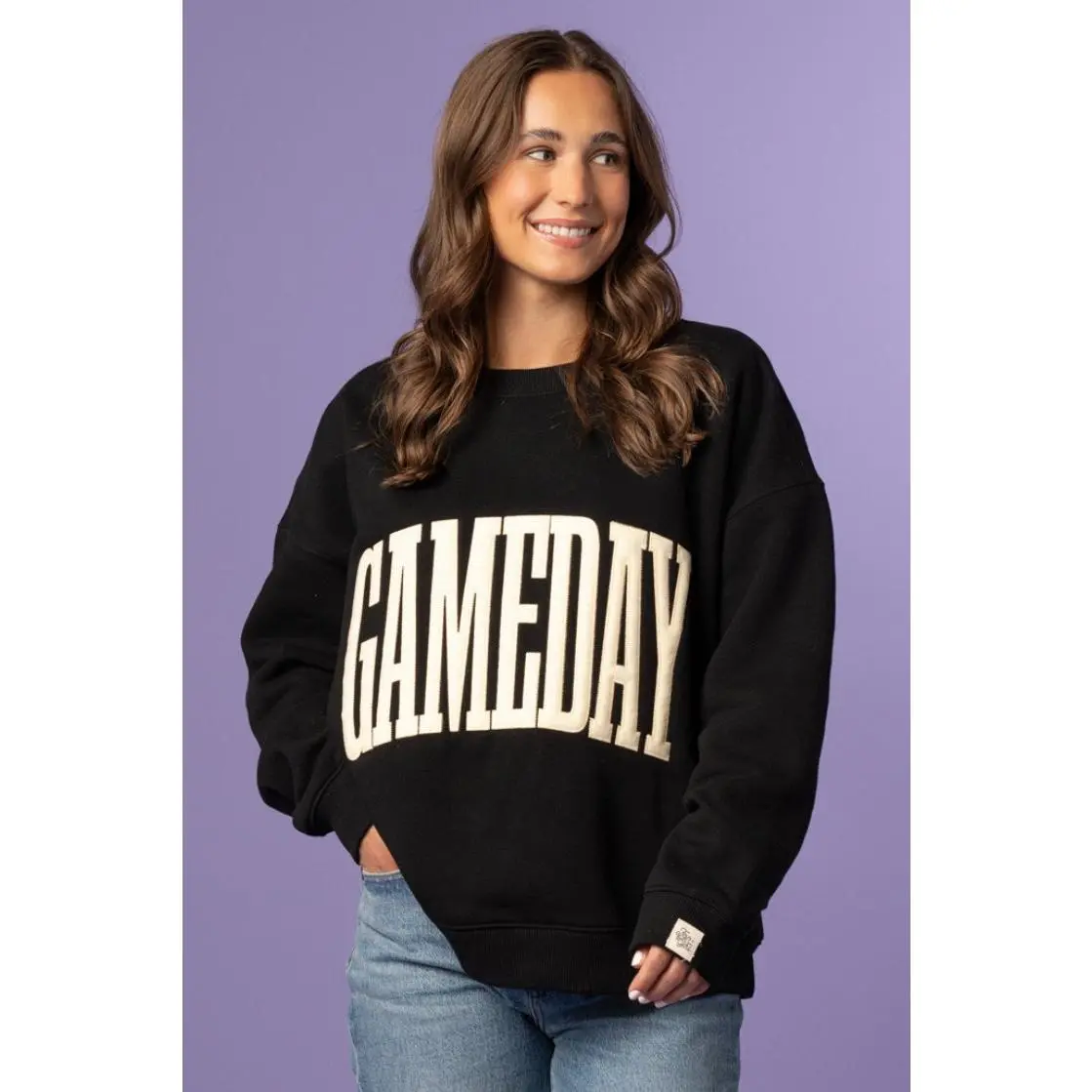 Game Day Stitch Crew Neck