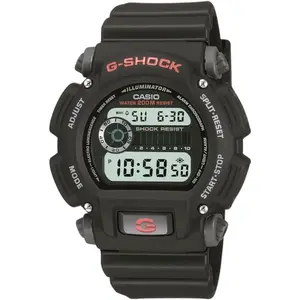 Casio G-Shock DW9052-1V Men's Digital Sports Watch, Shock Resistant, 200M Water Resistant, 1/100 Sec Stopwatch, Countdown Timer, LED Light, Dual Time, Multi Alarm, Auto Calendar, 2-Year Battery
