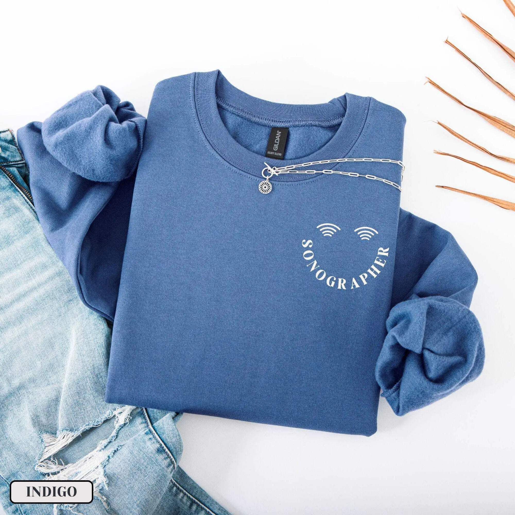 Sonographer Sweatshirt T-shirt  Ultrasound Tech, Sonographer T-shirt , Ultrasound Technologist Crewneck Sweatshirt, Ultrasound Graduation Gift